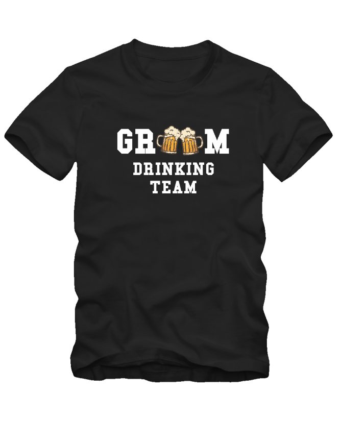 groom drinking team groom drinking team